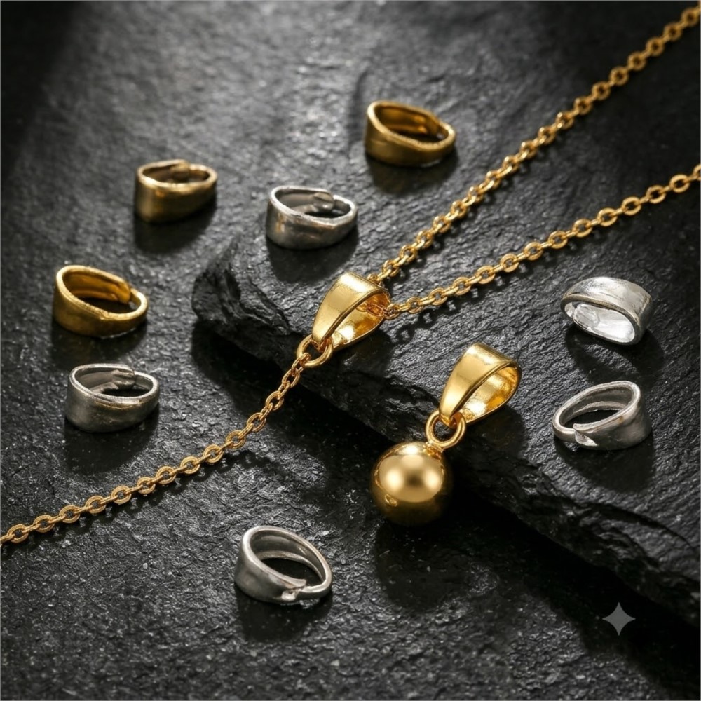 Jewelry Making Charms - 50 шт. позолоченных 18-каратным золотом подвесок