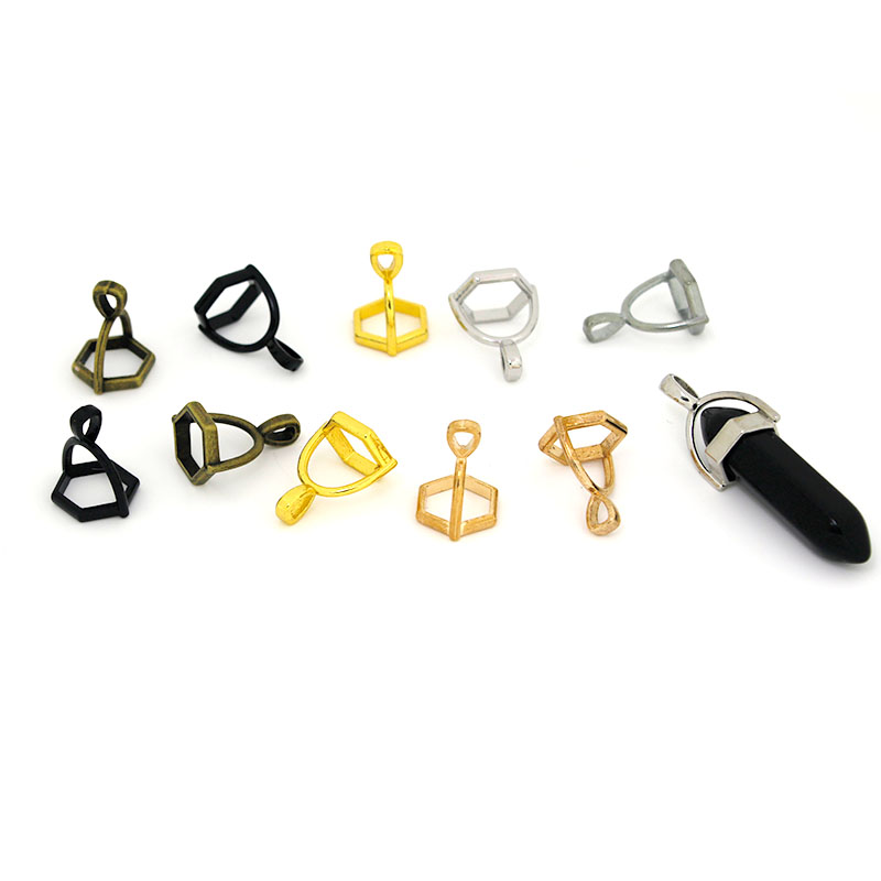 Jewelry Making School - 20 шт. шестиугольная крышка с драгоценными