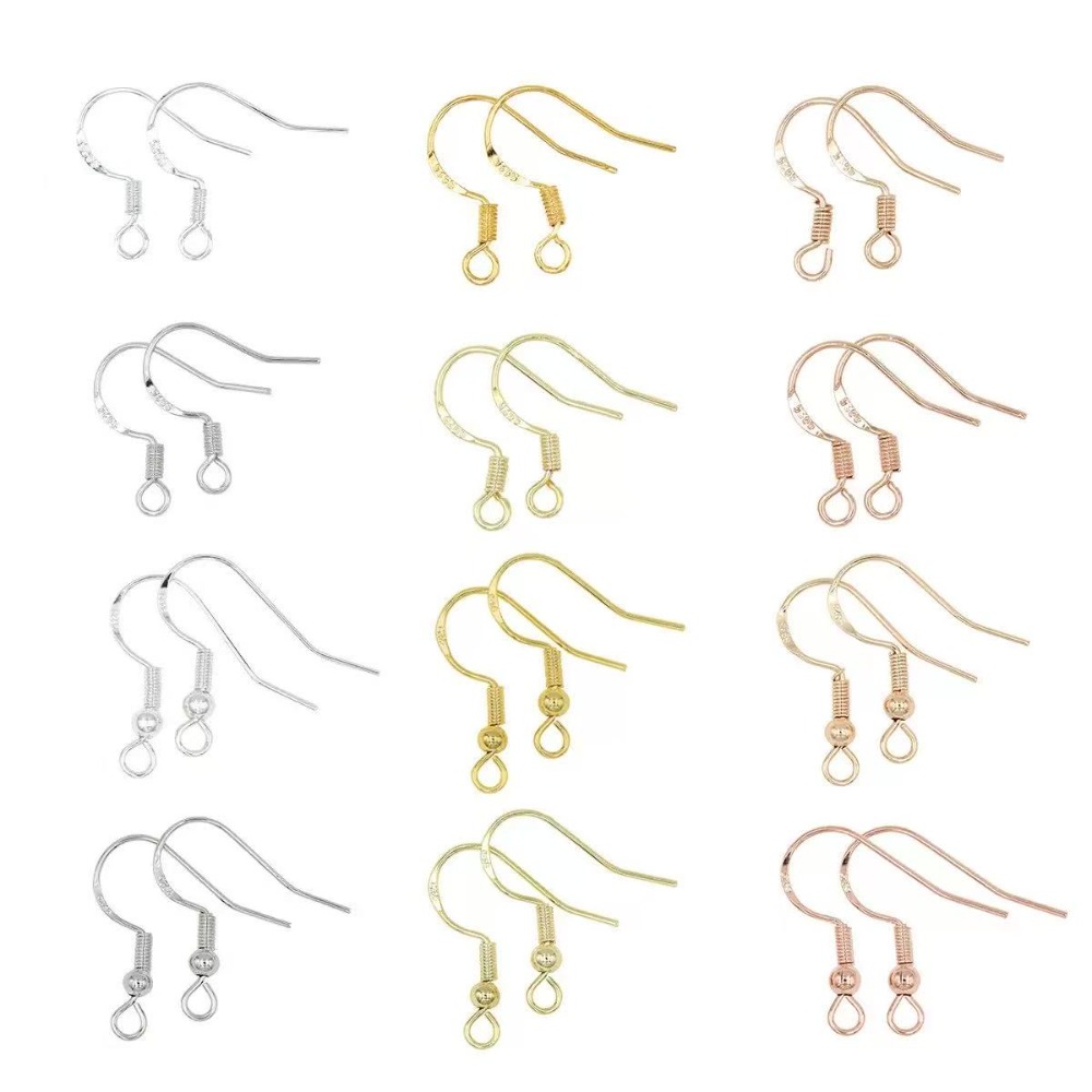 Jewelry Making Wire - Позолоченные крючки для серег, 100 шт.,