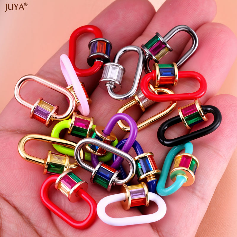 Застежки-карабины JUYA Rainbow – обзор и цена Jewelry Making School