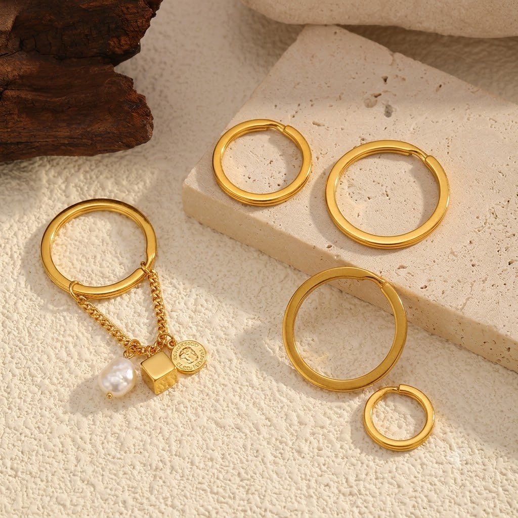 10 шт. круглых плоских разъемн – обзор и цена Jewelry Making Rings