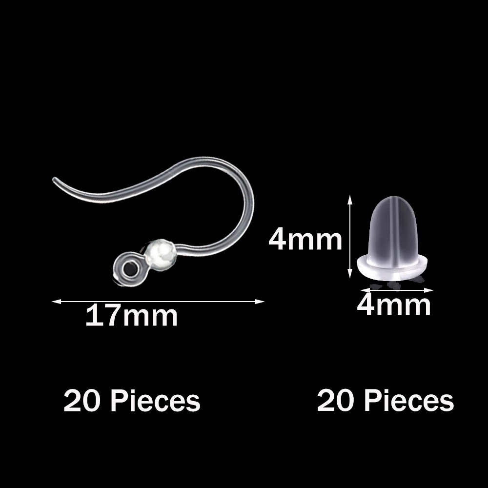 20 шт. пластиковые крючки для  – обзор и цена Jewelry Making Wire