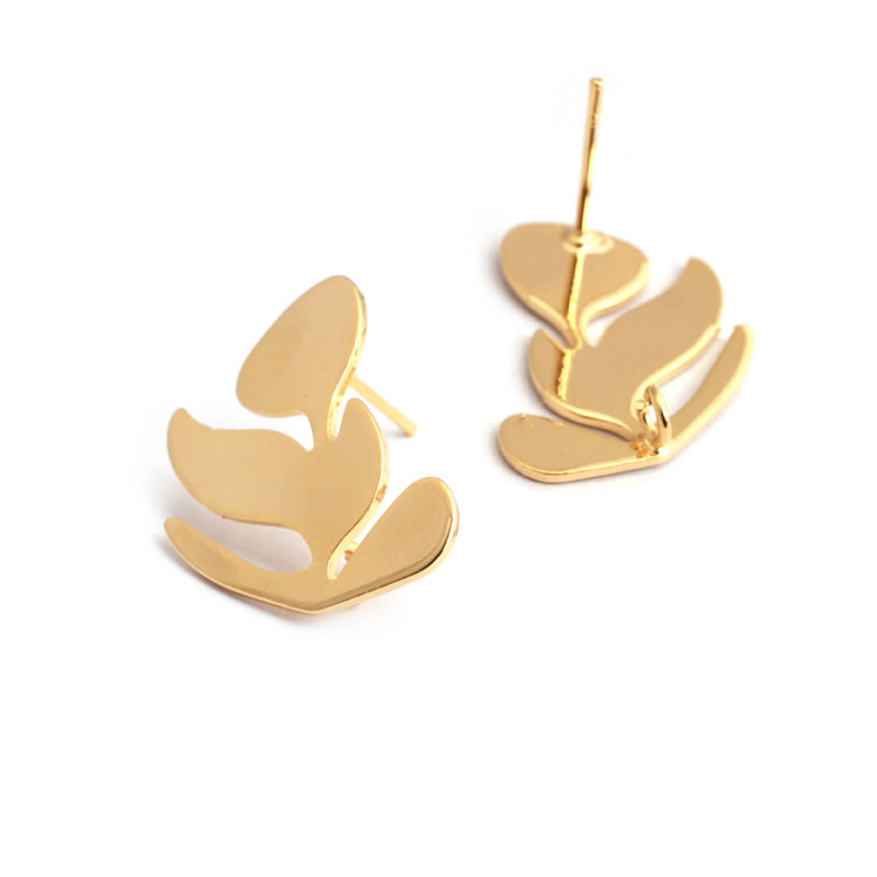 Серьги-гвоздики латунные в вид – обзор и цена Jewelry Making Supplies