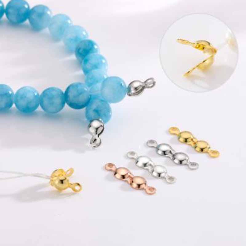 4 шт. Настоящие цельные застеж – обзор и цена Jewelry Making School