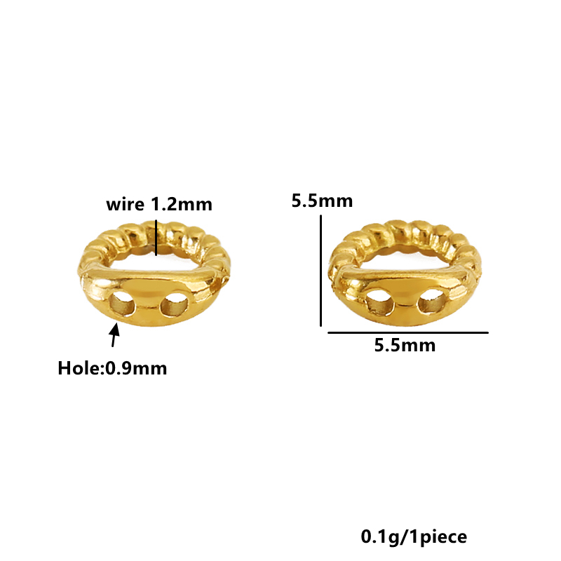 30 шт. 5,5 мм Золотистые скрыт – обзор и цена Jewelry Making Wire