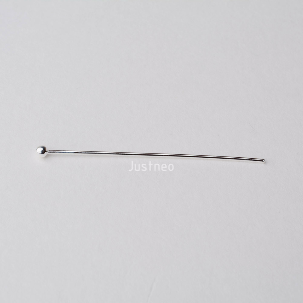 Серебряные штифты с шариковыми – обзор и цена Jewelry Making Silver