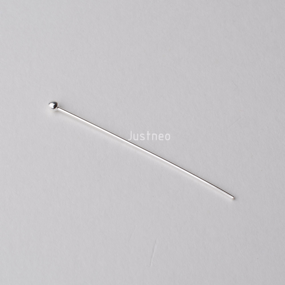 Серебряные штифты с шариковыми – обзор и цена Jewelry Making Silver