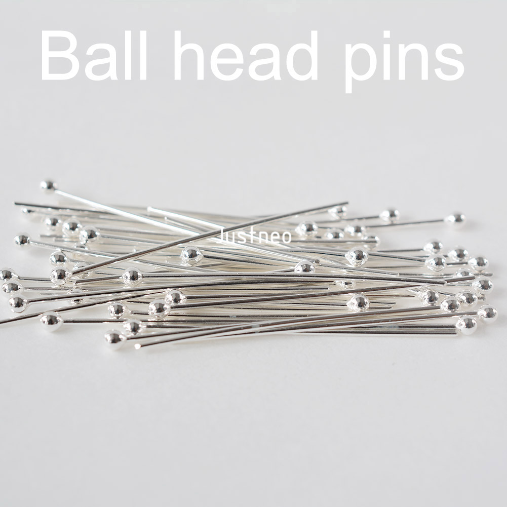 Серебряные штифты с шариковыми – обзор и цена Jewelry Making Silver