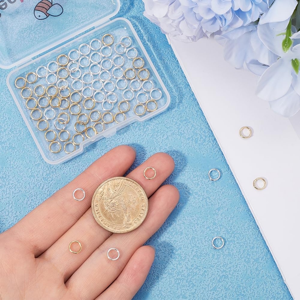 1 коробка, 80 шт., разделенное – обзор и цена Jewelry Making Silver
