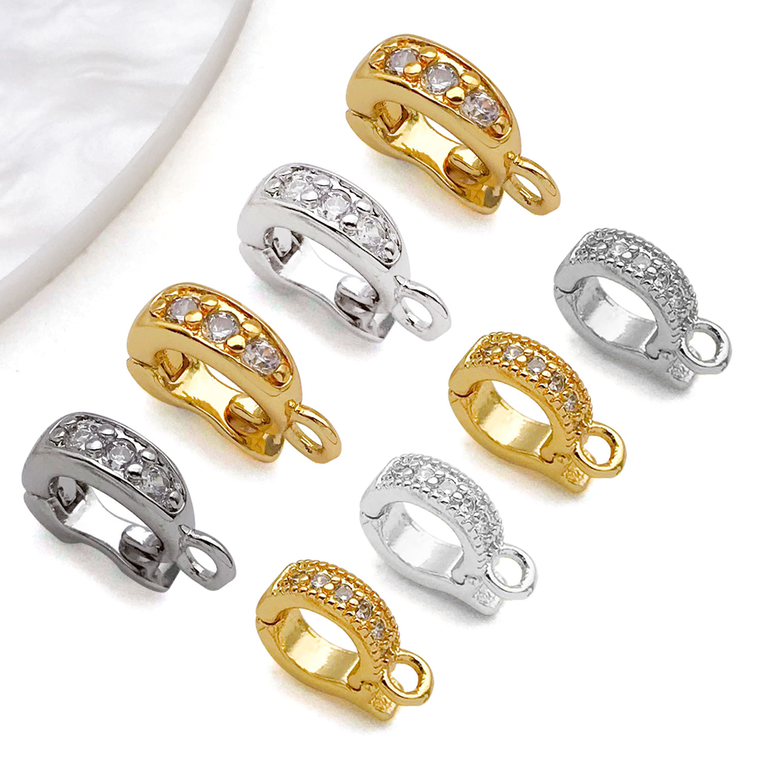 5 шт., 18-каратное настоящее п – обзор и цена Jewelry Making Charms